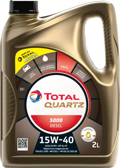 Total Quartz D 5000 15w40 2l