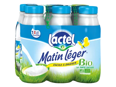 Lait Bio sem lactose 1,2% M.G 6x50cl - LACTEL