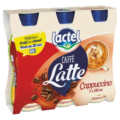 Caffè Cappuccino milk 3x20cl - LACTEL