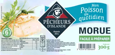 Filet De Morue P Islande 300g