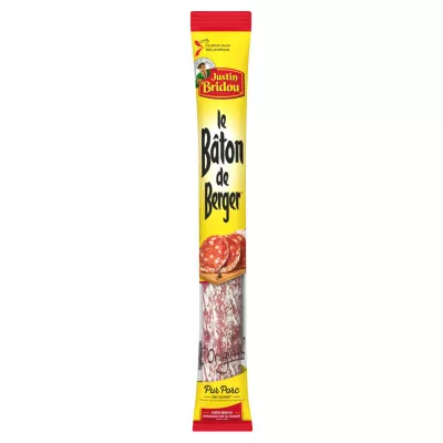 ピュアポークドライソーセージ、250g - JUSTIN BRIDOU