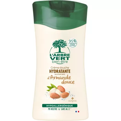 मीठे बादाम मॉइस्चराइजिंग शॉवर क्रीम 250 मि.ली. - L'ARBRE VERT