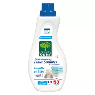 家庭及婴儿敏感肌肤柔软剂 800ml - L'ARBRE VERT