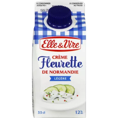 Crème et fleur 15% 33cl - ELLE & VIRE