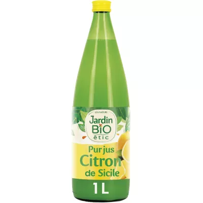 Jus citron Bio 1L - JARDIN BIO ETIC
