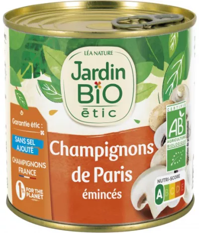 Jb Champignons Eminces Sans Se