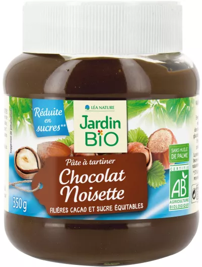 JB P.Tart.Choco Nois.bio 350g - JARDIN BIO