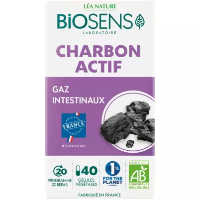 有机活性炭肠道气体食品补充剂 - Biosens