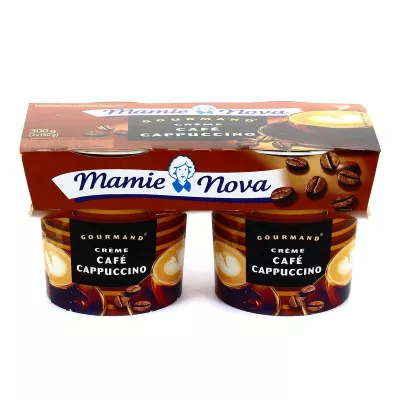 Gourmand Cafe Капучино Крем-Йогурт 2x150 - MAMIE NOVA