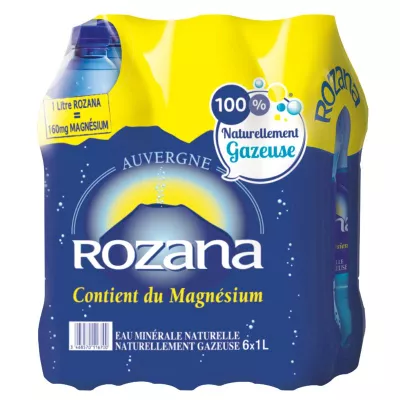 Eau Gaz Rozana 6x1l