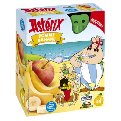 4x90g Pom Banana Sassa Vadak Asts - VERGERS CHATEAUBOURG