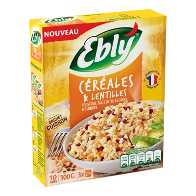 Getreide und Linsen, 3X300g - EBLY