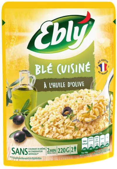 In Olivenöl gekochter Weizen, 220g - EBLY