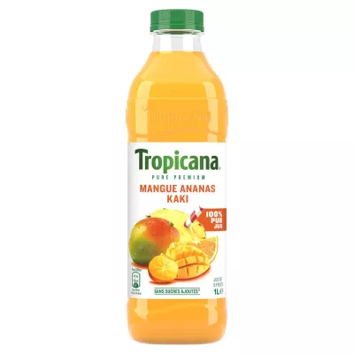 Jus de mangue/ananas/ kaki 1L - TROPICANA