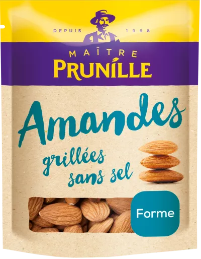 Amandes décortiquées Grillées Sans Sel Ajouté, 250g - MAITRE PRUNILLE