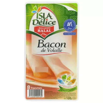 Tocino De Dinde Halal 120g