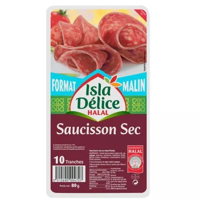 Saucisson Sec 10 Tranche 80g