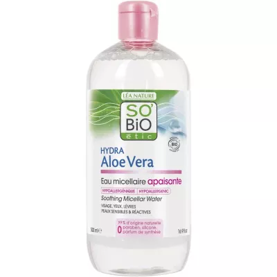 SB micellar eau aloe 500ml - SO' BIO ETIC