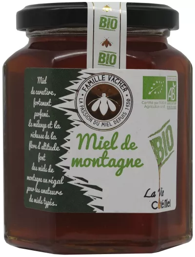 Organic Mountain Honey 375g
