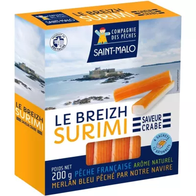 Surimi Saveur Crabe 200g - Compagnie Des Peches