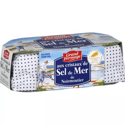 Noirmoutier semi-salted butter 250g - GRAND FERMAGE