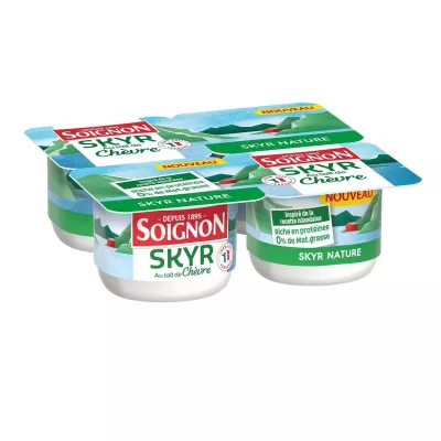 4x100g Skyr Ch Nature Soignon