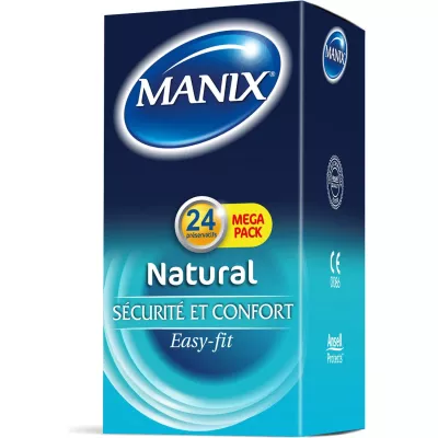 Préservatifs Natural x24 - MANIX