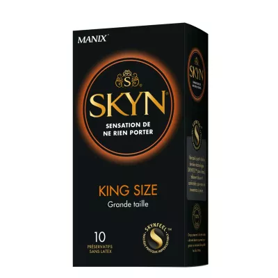 Préservatifs King size grande taille x10 - MANIX