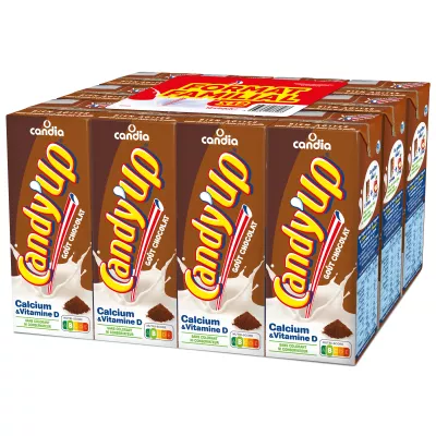 Candy'Up chocolate chocolate drink 12x20cl - CANDIA