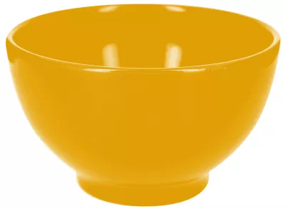 Bol Diam14cm Jaune En Faience