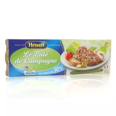 Country Pâté; 3X78g - HENAFF