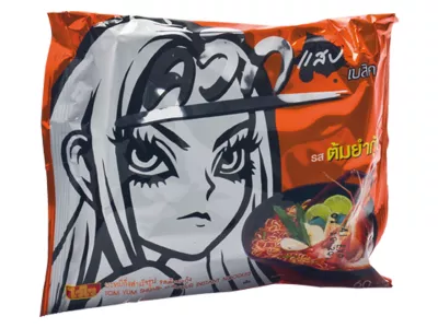 Instant Tom Yum Shrimp Noodles 60g - Wai Wai