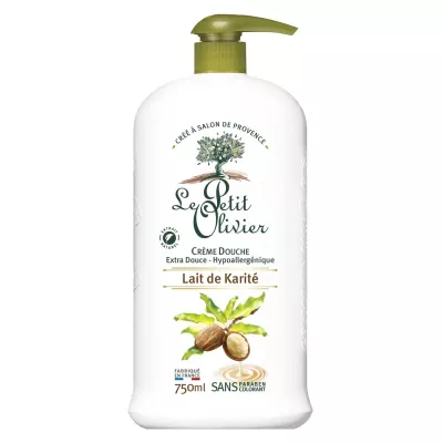 Shea milk Shower Cream 750ml - LE PETIT OLIVIER