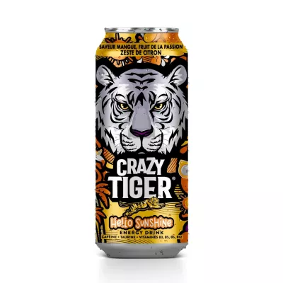 Bevanda energetica Hello Sunshine 50cl - CRAZY TIGER
