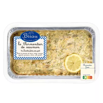 Parmentier Saumon 750g Bq