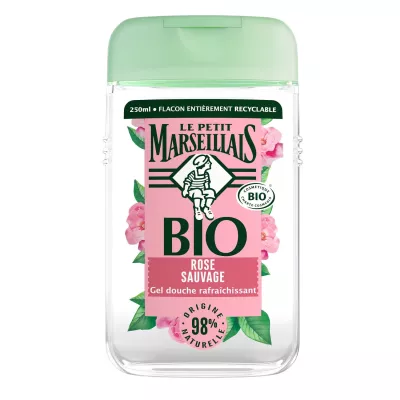 Gel doccia rinfrescante biologico alla rosa canina 250ml - LE PETIT MARSEILLAIS