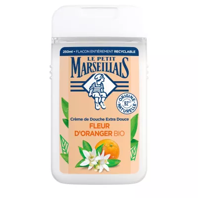 Gel doccia ai fiori d'arancio idrata e nutre, biologico 250 ml - Le Petit Marseillais
