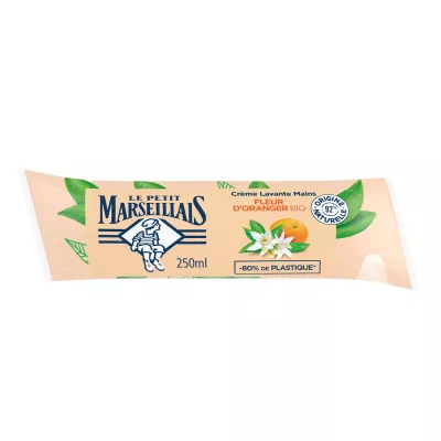 Savon Liquide Recharge Mains Fleur d'Oranger 250ml -LE PETIT MARSEILLAIS