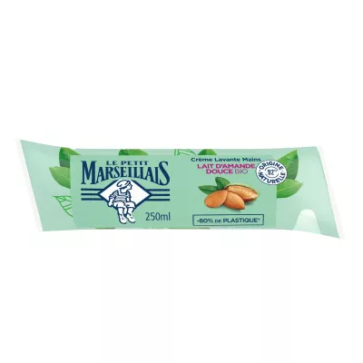 Savon Liquide Recharge Mains Amande Douce 250ml - LE PETIT MARSEILLAIS