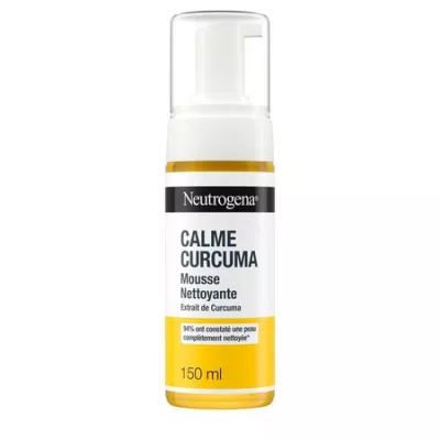 Soins Visage Calme Curcuma Mousse Nettoyante Extrait de Curcuma 150ml - NEUTROGENA