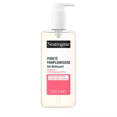 Soins Visage Pureté Pamplemousse Gel Exfoliant à la Vitamine C à l'Acide Salicylique 200ml - NEUTROGENA
