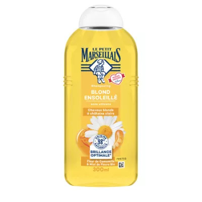 Shampoing Cheveux blonds à châtains clairs Camomille Bio et Miel Bio 300ml - LE PETIT MARSEILLAIS