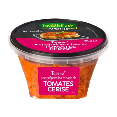 Tomate Tapena Cer.basilic 150g
