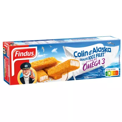 Que cá tuyết Alaska 448g - FINDUS