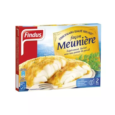 Colin d'Alaska façon meunière 250g - FINDUS