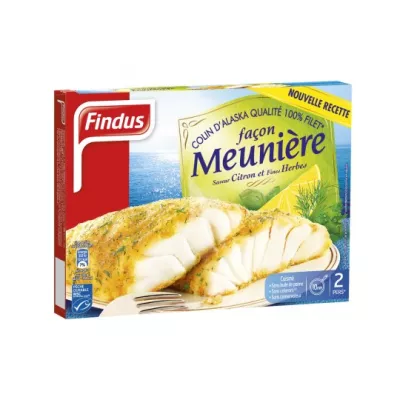Colin d'Alaska citron, fines, herbes 2x260g - FINDUS