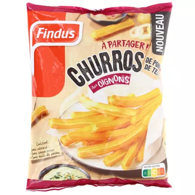 Frites churros aux oignons 550g - FINDUS
