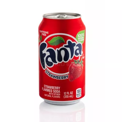 Soda Strawberry 355ml X12 Us - Fanta