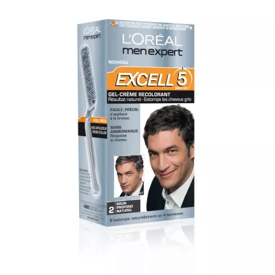 L’ORÉAL PARIS Men Expert Excell 5 Coloration Homme Brun Profond Naturel