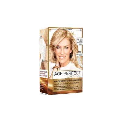 L'Oréal Paris Excellence Age Perfect permanente Farbe für reifes und sehr weißes Haar - Nuance 7;31 Blond Caramel